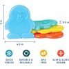 image:imageCool Coolers Kids Shaped Ice Packs for Lunch Boxes  Reusable Slim Ice Packs for Kids Lunch Box Freezer Packs for Bento Boxes Long Lasting BPA Free for School Camp amp Sports Game Controllers 4PkPenguin Butterfly
