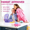 image:imageCool Coolers Kids Shaped Ice Packs for Lunch Boxes  Reusable Slim Ice Packs for Kids Lunch Box Freezer Packs for Bento Boxes Long Lasting BPA Free for School Camp amp Sports Bows 4PkMulticolor Bows
