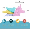 image:imageCool Coolers Kids Shaped Ice Packs for Lunch Boxes  Reusable Slim Ice Packs for Kids Lunch Box Freezer Packs for Bento Boxes Long Lasting BPA Free for School Camp amp Sports Game Controllers 4PkUnicorn  12 PK