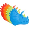 image:imageCool Coolers Kids Shaped Ice Packs for Lunch Boxes  Reusable Slim Ice Packs for Kids Lunch Box Freezer Packs for Bento Boxes Long Lasting BPA Free for School Camp amp Sports Game Controllers 4PkMulticolor Dinosaur
