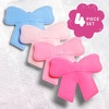 image:imageCool Coolers Kids Shaped Ice Packs for Lunch Boxes  Reusable Slim Ice Packs for Kids Lunch Box Freezer Packs for Bento Boxes Long Lasting BPA Free for School Camp amp Sports Bows 4PkMulticolor Bows