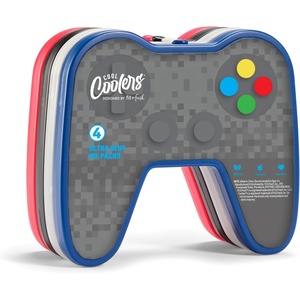 image:imageCool Coolers Kids Shaped Ice Packs for Lunch Boxes  Reusable Slim Ice Packs for Kids Lunch Box Freezer Packs for Bento Boxes Long Lasting BPA Free for School Camp amp Sports Game Controllers 4PkGame Pad 4 Pack