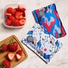 image:imageFit amp Fresh Cool Coolers Soft Ice for Lunch Bags 2pk Flexible Stretch Nylon Durable Reusable Lunch Box Ice Packs Soft Ice Reusable Freezer Packs Lunch Ice Cornflower Blue PicnicHappy Dogs