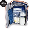 image:imageFit amp Fresh Cool Coolers Soft Ice for Lunch Bags 2pk Flexible Stretch Nylon Durable Reusable Lunch Box Ice Packs Soft Ice Reusable Freezer Packs Lunch Ice Cornflower Blue PicnicSketch Weave 2 Pack