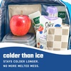 image:imageFit amp Fresh Cool Coolers Soft Ice for Lunch Bags 2pk Flexible Stretch Nylon Durable Reusable Lunch Box Ice Packs Soft Ice Reusable Freezer Packs Lunch Ice Cornflower Blue PicnicTaupe Checkerboard 2 Pack