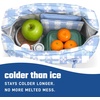 image:imageFit amp Fresh Cool Coolers Soft Ice for Lunch Bags 2pk Flexible Stretch Nylon Durable Reusable Lunch Box Ice Packs Soft Ice Reusable Freezer Packs Lunch Ice Cornflower Blue PicnicCornflower Blue 2 Pack