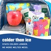 image:imageFit amp Fresh Cool Coolers Soft Ice for Lunch Bags 2pk Flexible Stretch Nylon Durable Reusable Lunch Box Ice Packs Soft Ice Reusable Freezer Packs Lunch Ice Cornflower Blue PicnicGummy Bears 2 Pack