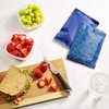 image:imageFit amp Fresh Cool Coolers Soft Ice for Lunch Bags 2pk Flexible Stretch Nylon Durable Reusable Lunch Box Ice Packs Soft Ice Reusable Freezer Packs Lunch Ice Cornflower Blue PicnicSketch Weave 2 Pack