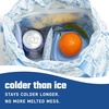 image:imageFit amp Fresh Cool Coolers Soft Ice for Lunch Bags 2pk Flexible Stretch Nylon Durable Reusable Lunch Box Ice Packs Soft Ice Reusable Freezer Packs Lunch Ice Cornflower Blue PicnicBlue Floral 2 Pack