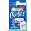 image:imageFit amp Fresh Cool Coolers Soft Ice for Lunch Bags 2pk Flexible Stretch Nylon Durable Reusable Lunch Box Ice Packs Soft Ice Reusable Freezer Packs Lunch Ice Cornflower Blue PicnicUnicorn Stripes
