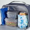 image:imageFit amp Fresh Cool Coolers Soft Ice for Lunch Bags 2pk Flexible Stretch Nylon Durable Reusable Lunch Box Ice Packs Soft Ice Reusable Freezer Packs Lunch Ice Cornflower Blue PicnicAqua Tie Dye 2 Pack