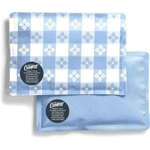 image:imageFit amp Fresh Cool Coolers Soft Ice for Lunch Bags 2pk Flexible Stretch Nylon Durable Reusable Lunch Box Ice Packs Soft Ice Reusable Freezer Packs Lunch Ice Cornflower Blue PicnicCornflower Blue 2 Pack
