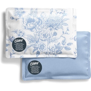 image:imageFit amp Fresh Cool Coolers Soft Ice for Lunch Bags 2pk Flexible Stretch Nylon Durable Reusable Lunch Box Ice Packs Soft Ice Reusable Freezer Packs Lunch Ice Cornflower Blue PicnicBlue Floral 2 Pack