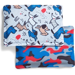 image:imageFit amp Fresh Cool Coolers Soft Ice for Lunch Bags 2pk Flexible Stretch Nylon Durable Reusable Lunch Box Ice Packs Soft Ice Reusable Freezer Packs Lunch Ice Cornflower Blue PicnicHappy Dogs