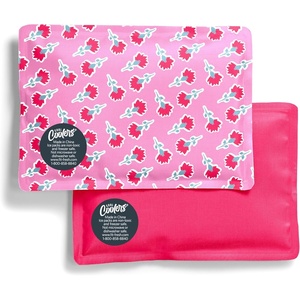 image:imageFit amp Fresh Cool Coolers Soft Ice for Lunch Bags 2pk Flexible Stretch Nylon Durable Reusable Lunch Box Ice Packs Soft Ice Reusable Freezer Packs Lunch Ice Cornflower Blue PicnicSweet Pink Print 2 Pack