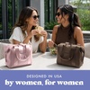 image:imageFit amp Fresh Remi Lunch Bag for Women Work  Neoprene Lunch Tote with Containers amp Ice Pack Reusable Meal Prep Lunch Box Large Capacity Machine WashableMauve