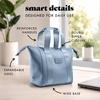 image:imageFit amp Fresh Remi Lunch Bag for Women Work  Neoprene Lunch Tote with Containers amp Ice Pack Reusable Meal Prep Lunch Box Large Capacity Machine WashableBlue
