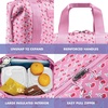 image:imageFit amp Fresh Remi Lunch Bag for Women Work  Neoprene Lunch Tote with Containers amp Ice Pack Reusable Meal Prep Lunch Box Large Capacity Machine WashableSweet Pink Block
