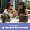 image:imageFit amp Fresh Remi Lunch Bag for Women Work  Neoprene Lunch Tote with Containers amp Ice Pack Reusable Meal Prep Lunch Box Large Capacity Machine WashableOlive Green