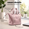 image:imageFit amp Fresh Remi Lunch Bag for Women Work  Neoprene Lunch Tote with Containers amp Ice Pack Reusable Meal Prep Lunch Box Large Capacity Machine WashableMauve